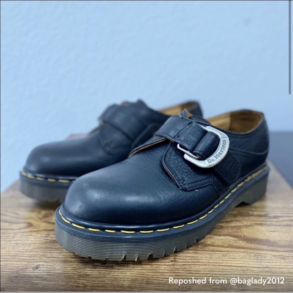 Grungy, retro, vintage dr marten shoes